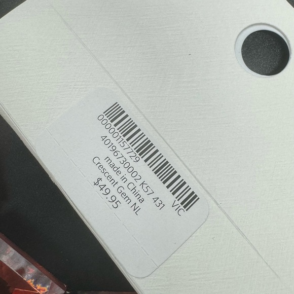 Coldwater Creek Double Strand Gemstone Crescent Shaped Statement Necklace - Picture 8 of 8